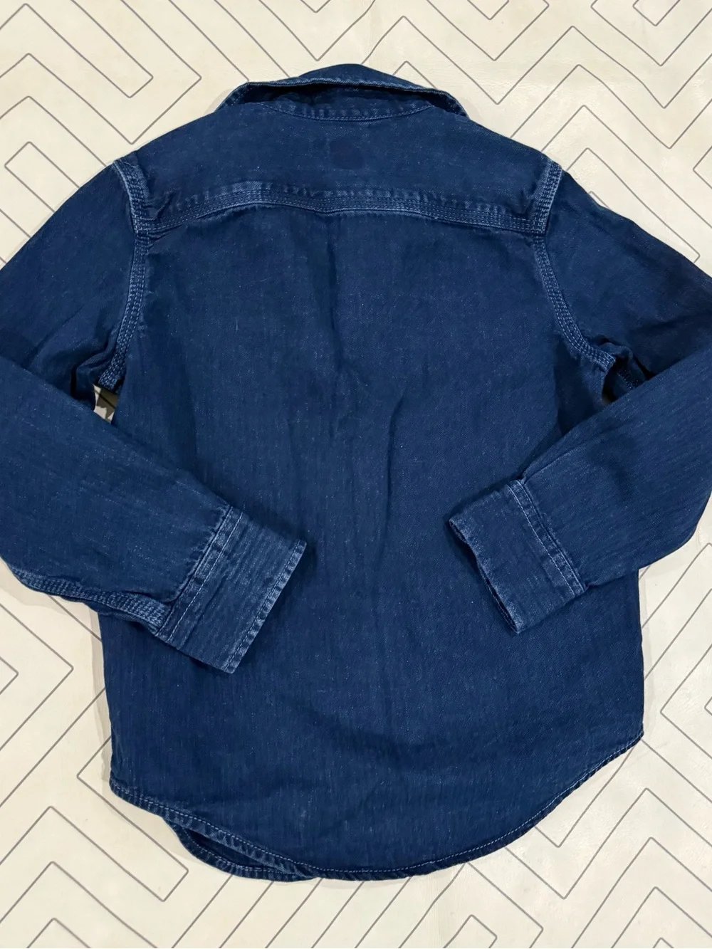 GAP Indigo Denim Longsleeve Button Down